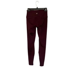90 Degree by Reflex Maroon Leggings (Size XS)